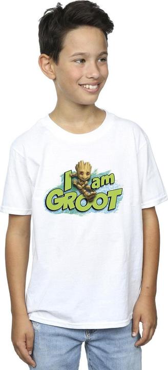 Immagine prodotto Guardians Of The Galaxy I Am Groot Jumping Maglietta Ragazzi (116)