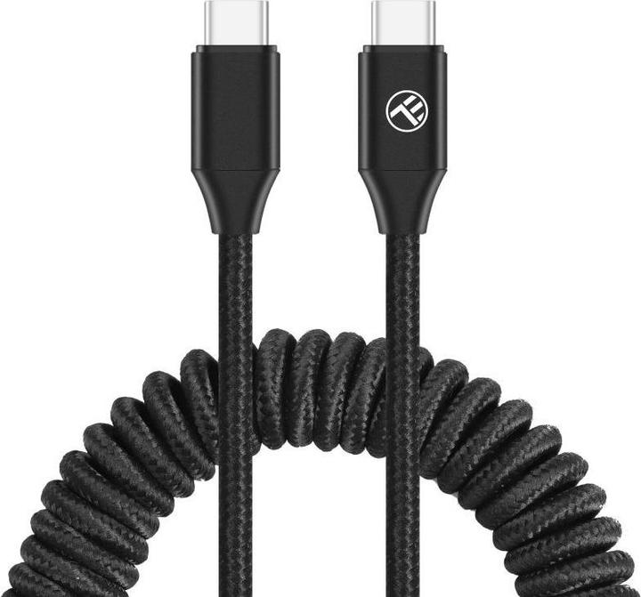 Immagine prodotto Tellur Cavo allungabile da USB-C a USB-C PD60W fino a 1,8 m Nero (1.80 m, USB 3.2 Gen 2)