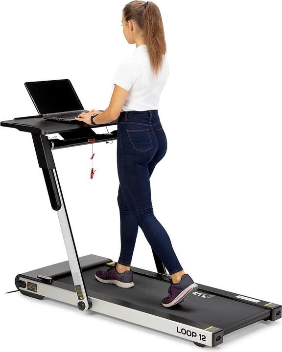 Actual product image HMS Loop12 (2 Pcs) Multi Grey Electric Treadmill With Desk