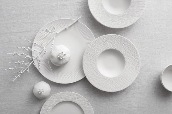 Produktbild Villeroy & Boch Speiseteller Manufacture Rock blanc (1 x, 27 cm)