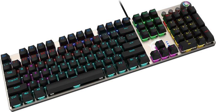 Actual product image MSI FORGE GK310 | Gaming keyboard | Wired | US | Red Switches (Eng. Int., Cable)