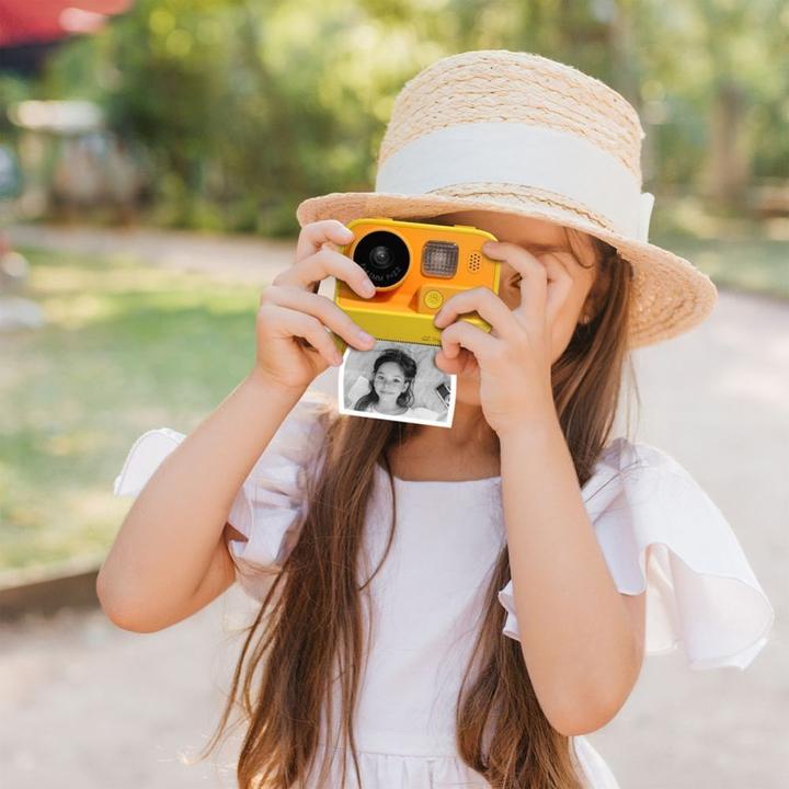 Actual product image K-Way Consumer electronics Picocici PICOCICI printing kids camera K27 yellow