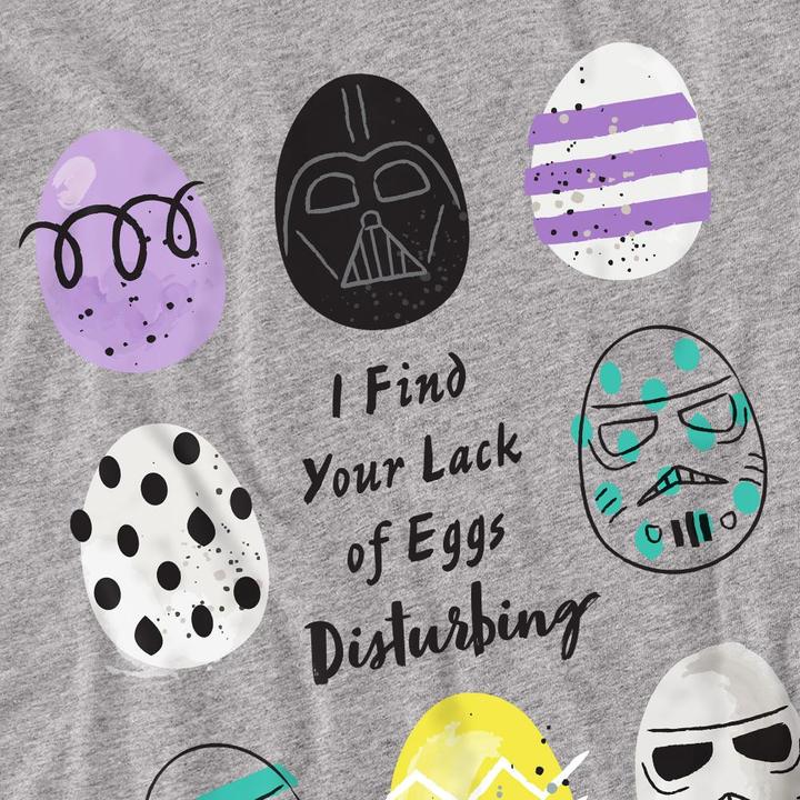 Produktbild Star Wars Your Lack Of Easter Eggs Disturbing TShirt (S)