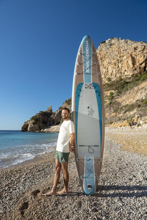 Actual product image Bestway Hydro Force Glider Elite 2-in-1 Inflatable Stand-Up Paddleboard & Kayak Set 3.81 m