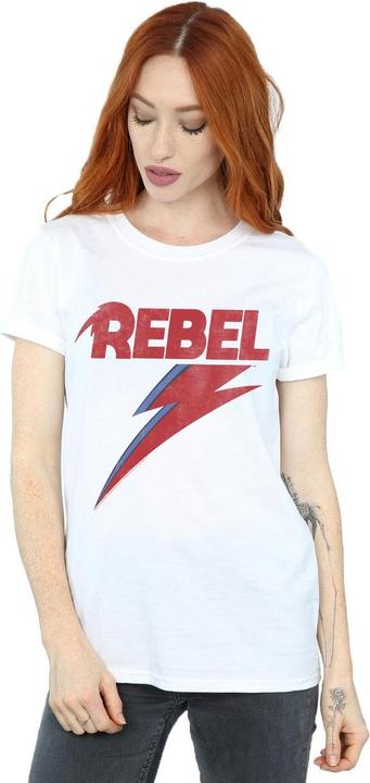 Produktbild David Bowie Distressed Rebel TShirt (3XL)