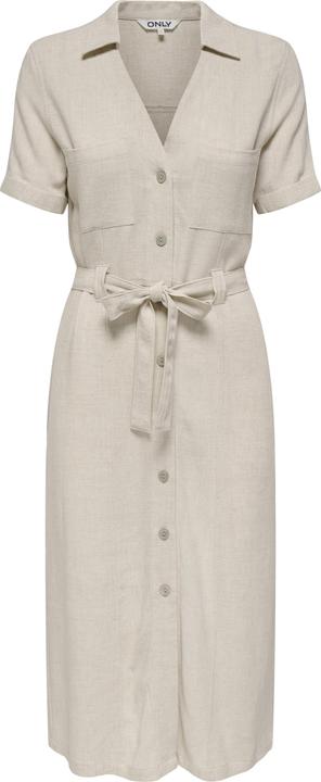 Only Onlsiesta Ss Lin Bl Shirt Dress Pnt Noos