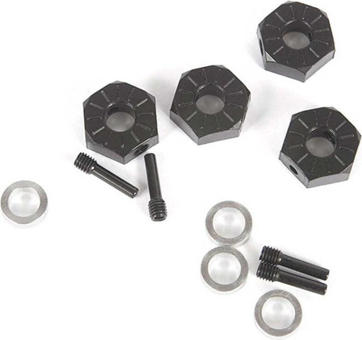 Image du produit Axial 12mm hex, tige filetée & entretoise (4) : utb