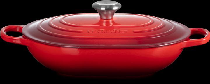 Image du produit Le Creuset Signature oblongue 31cm, ovale (31 cm, Cocotte + faitout, Fonte)