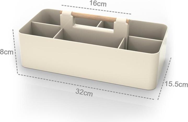 Produktbild Intirilife Make Up Organizer in Khaki