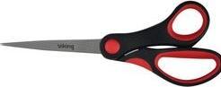 Produktbild Office Depot Schere Soft grip Edelstahl Rot, Schwarz 210 mm (21 cm)