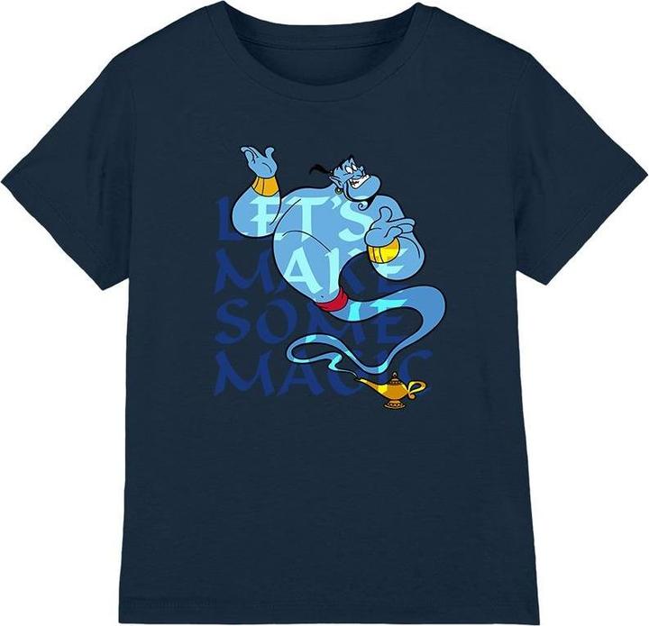 Actual product image Aladdin Childrens/Kids Let's Make Some Magic Genie T-Shirt (128)