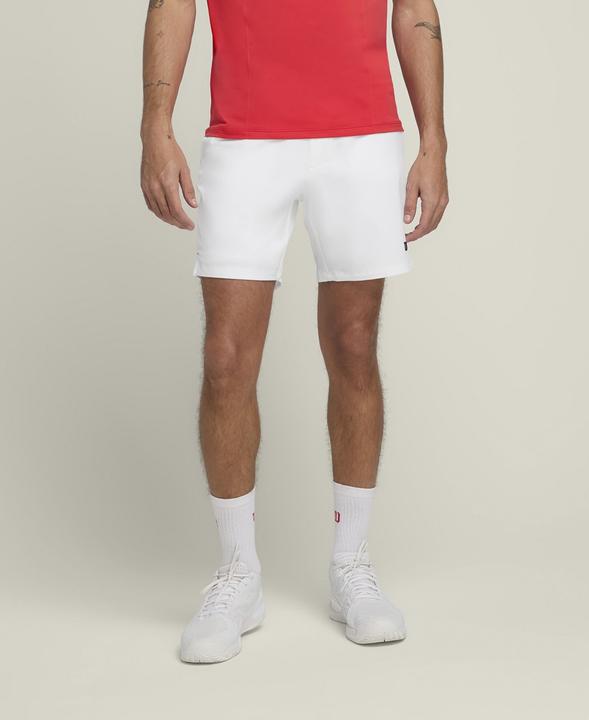 Immagine prodotto Wilson Pantaloncini Team 7in Uomo Bianco (L)