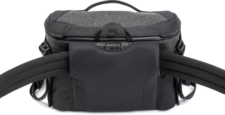 Immagine prodotto Think Tank SpeedTop Crossbody 15 Graphite (novità) (Borsa a tracolla per fotocamera, 15 l)