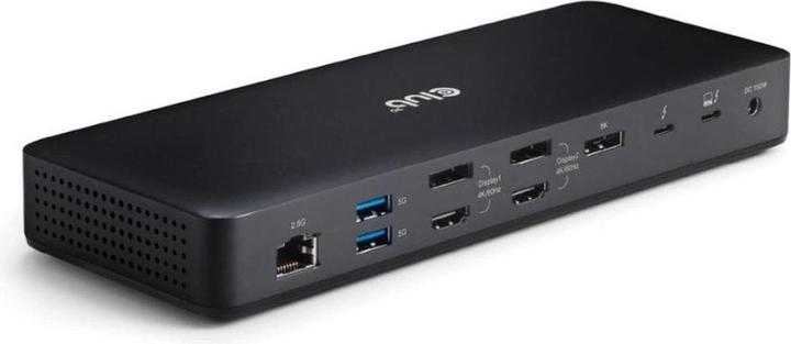 Club 3D Station d'accueil Club3D Thunderbolt4 16-en-1 4 écrans St/Bu retail (Thunderbolt, 16 Ports)
