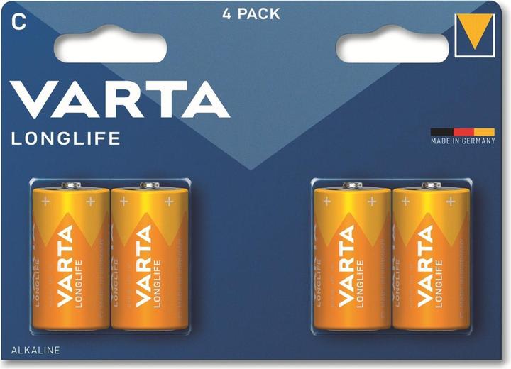 Produktbild Varta Longlife (4 Stk., C, 7600 mAh)