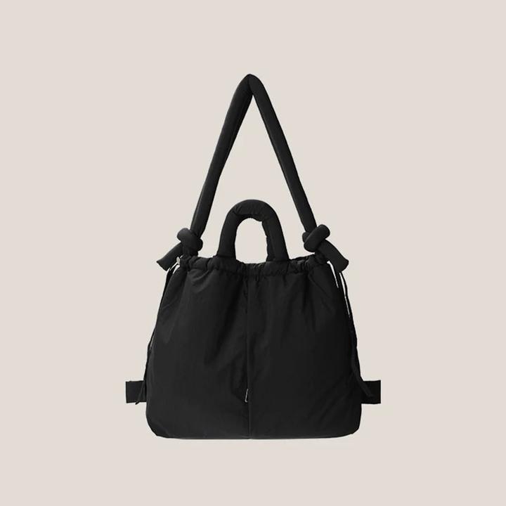 Actual product image Only-Bags.Store Casual Nylon Padded Tote Bag Designer Soft Puffer Shoulder Crossbody Bags Simple