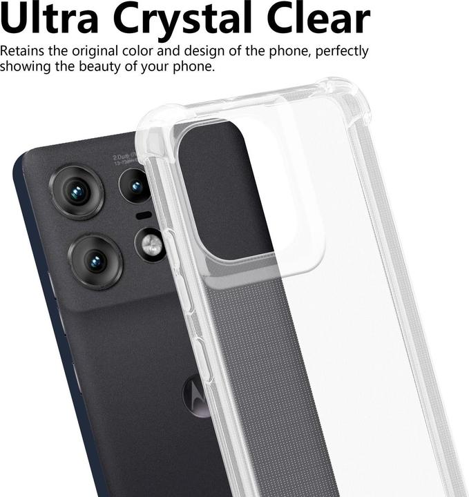 Image du produit Cadorabo Coque pour Motorola Moto Edge 50 Pro TPU Ultra Slim AIR (Motorola Edge 50 Pro)