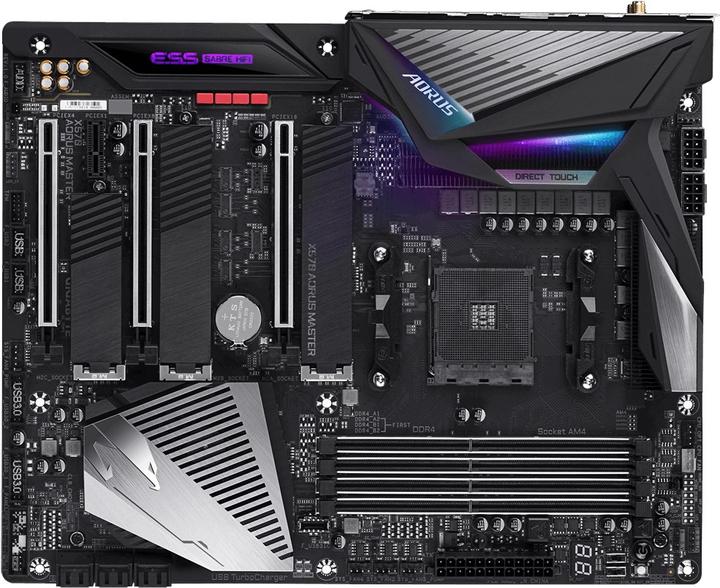 Gigabyte X570 Aorus Master (AM4, AMD X570, ATX)