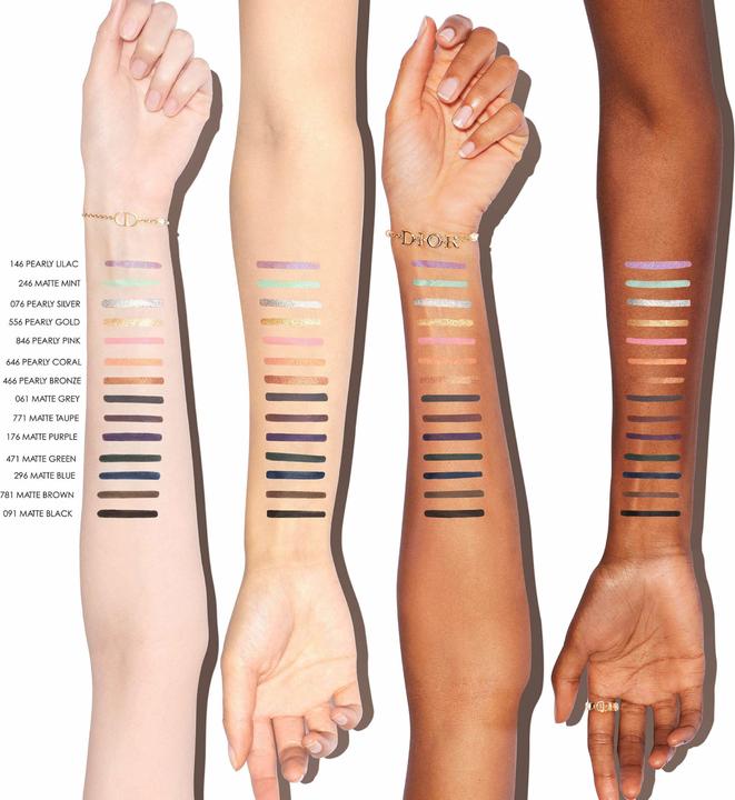 Actual product image Dior Diorshow Stylo 091 Matte Grey (091 Matte Black)