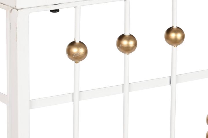 Actual product image Esprit Console Home White Golden Mirror 120 x 40 x 80 cm (120 x 40 x 80 cm)