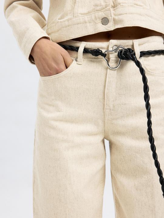 Image du produit Selected Femme Mid Waist Barrel Fit Jeans (W31/L32)