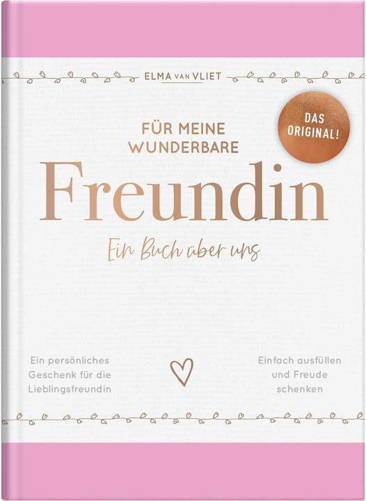 Actual product image Vliet:Für meine wunderbare Freundin (German, Elma van Vliet, 2023)