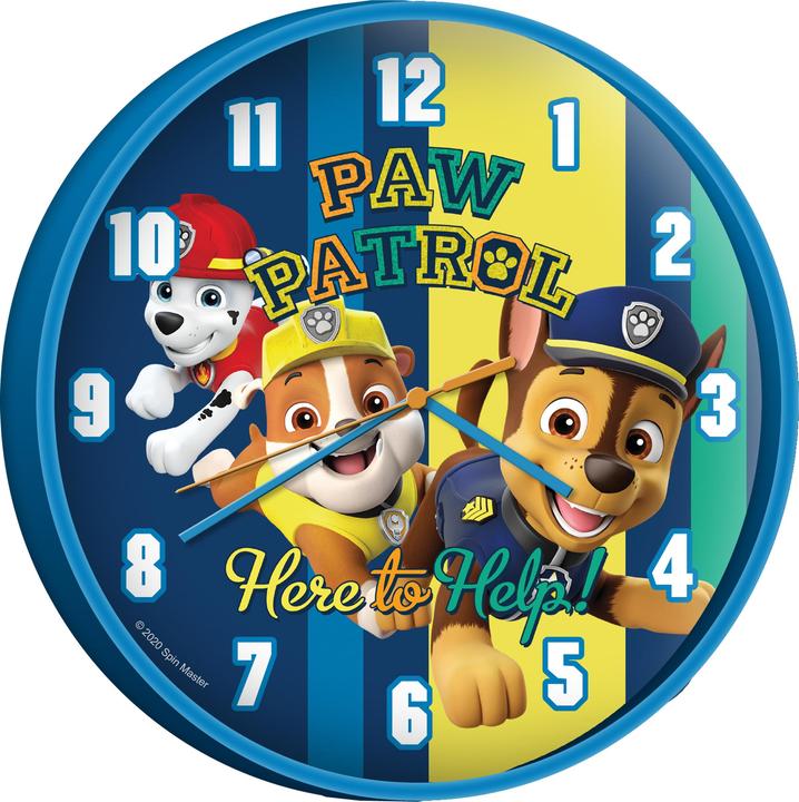 Produktbild Paw Patrol Wanduhr (25 cm)