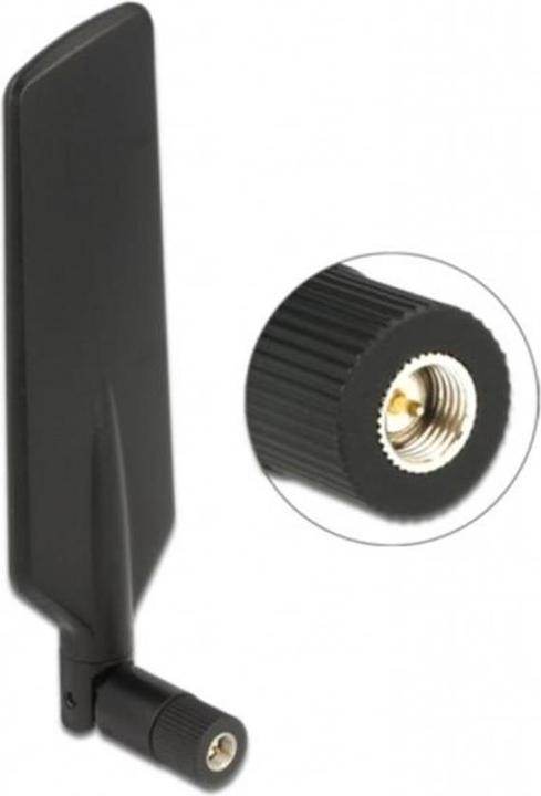 Image du produit Delock Antenne LTE/HSPA/GSM, connecteur SMA, noir (5G, GSM, 2G, 3G, 4G)