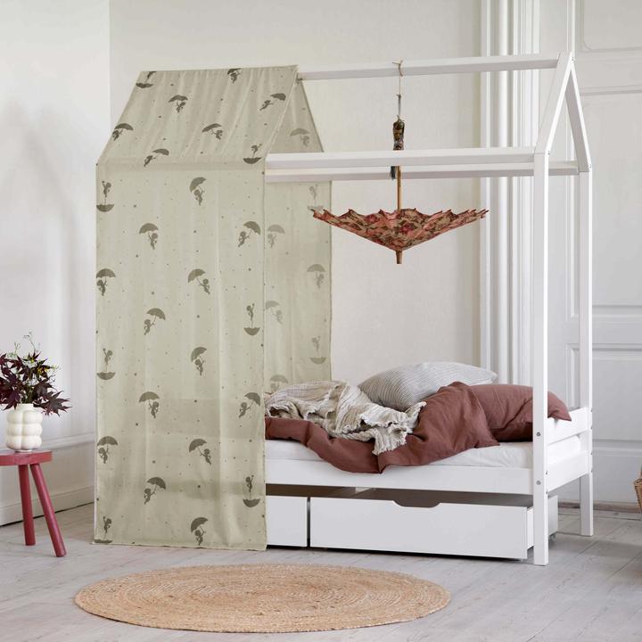Image du produit Hoppekids Sandmännchen (Ole Lukoie) Rideau pour lit d'enfant 70x160 cm, Vert