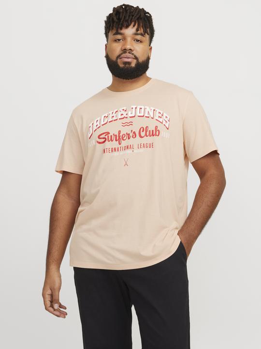Produktbild Jack & Jones Jjelogo Tee Ss O-Neck 2 Col Aw24 S Pls (7XL)