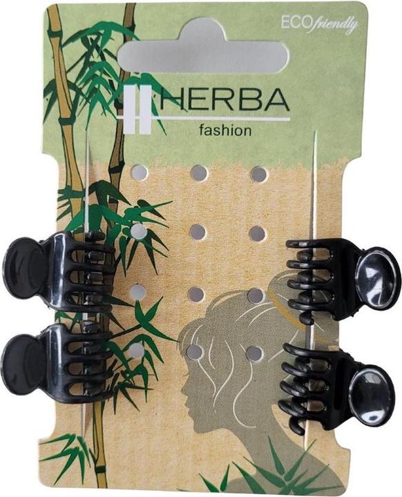 Actual product image Herba Ecofriendly Pinzettina 1.6cm schwarz (4 pcs.)