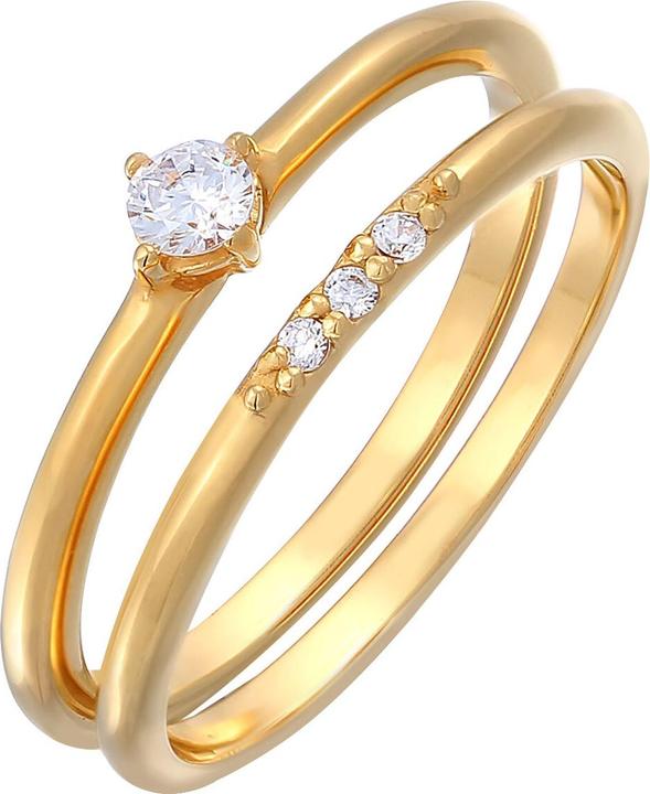 Image du produit Elli Bague en cristal (54, Argent 925)