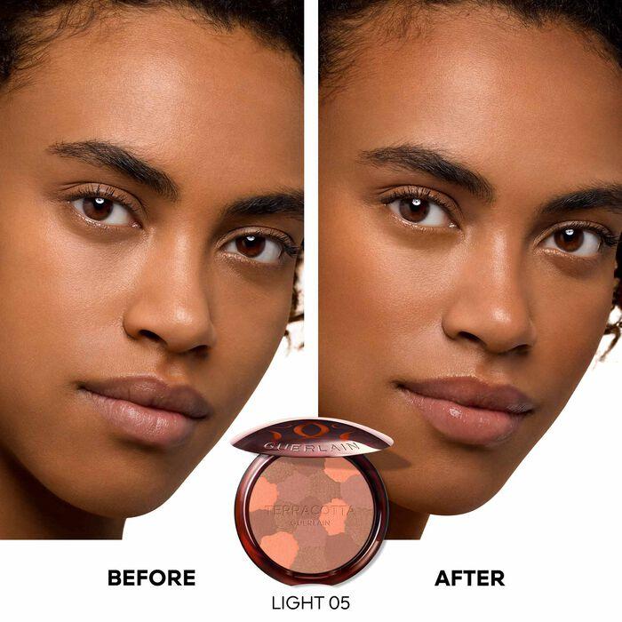 Actual product image Guerlain Terracotta Light Powder (05 Deep Warm, Bronzer, 70 g)