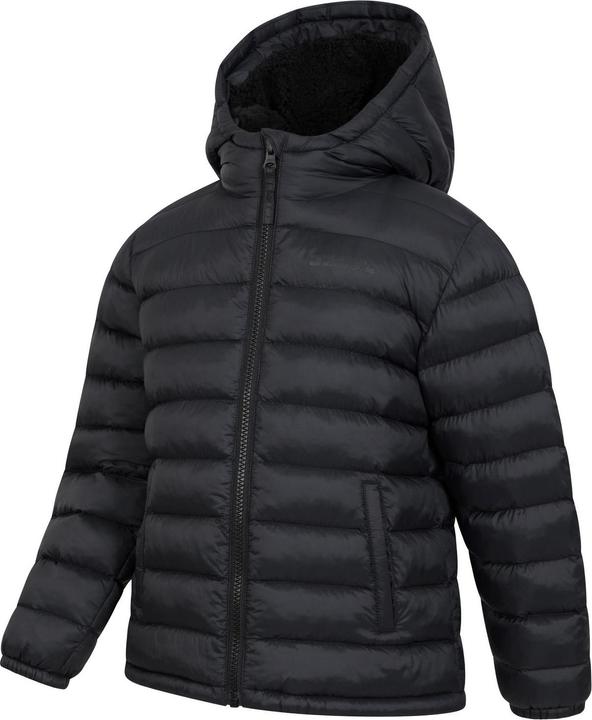Actual product image Mountain Warehouse Childrens/Kids Seasons Faux Fur Lined Padded Jacket (116)