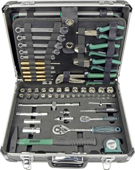 Produktbild Mannesmann Werkzeugkoffer (160 Teile)