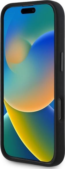 Actual product image BMW BMHMP16X23SLIK iPhone 16 Pro Max 6.9" czarny/black hardcase Silicone Turning Lines MagSafe (Apple iPhone 16 Pro Max)