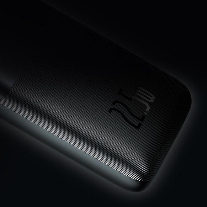 Actual product image Baseus Powerbank Bipow Pro 10000mAh, 2xUSB, USB-C, 22.5W (black) (10000 mAh, 22.50 W, 37 Wh)