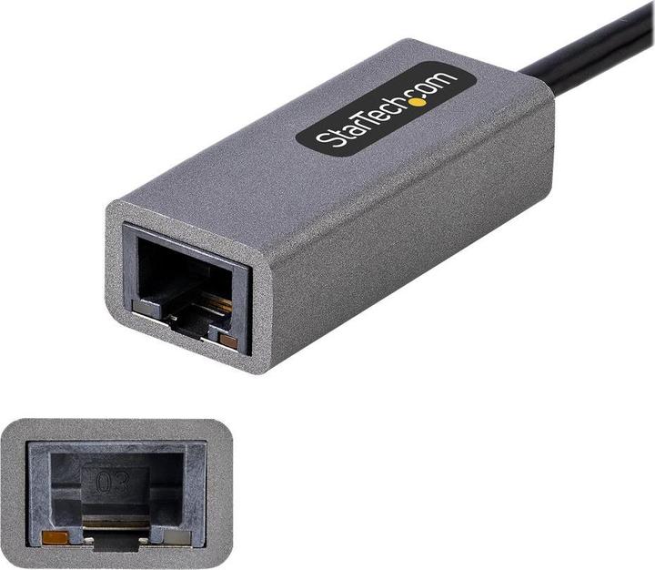 Produktbild StarTech USB To Ethernet Adapter - 1gb (USB, RJ45 Gigabit Ethernet (1x))
