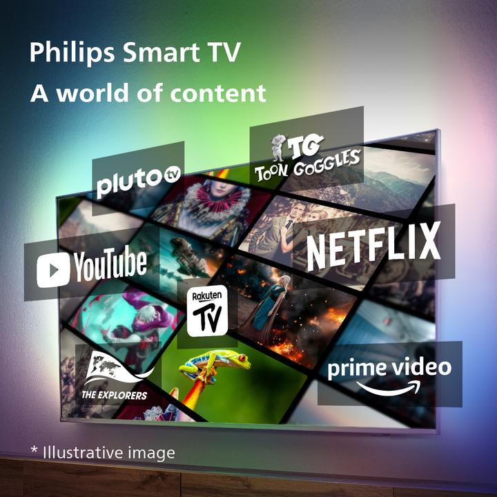 Actual product image Philips 65PUS7608/12 (65", PUS7608, LED, 4K, 2023)