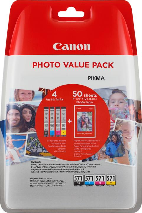 Produktbild Canon CLI-571 (M, BK, C, Y)