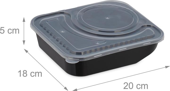 Image du produit Relaxdays 24x boîtes de Meal Prep