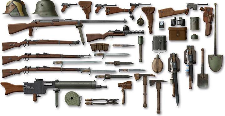 Actual product image ICM WWI German Infantry W&E