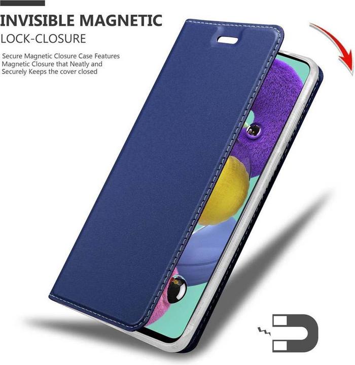 Actual product image Cadorabo Book Classy Style Cover (Samsung Galaxy A51)