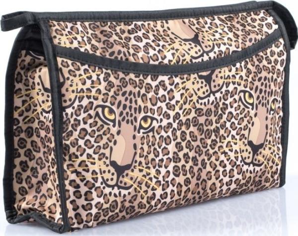 Produktbild TOP Damen Kosmetiktasche LEOPARD (98512) 1 Stk