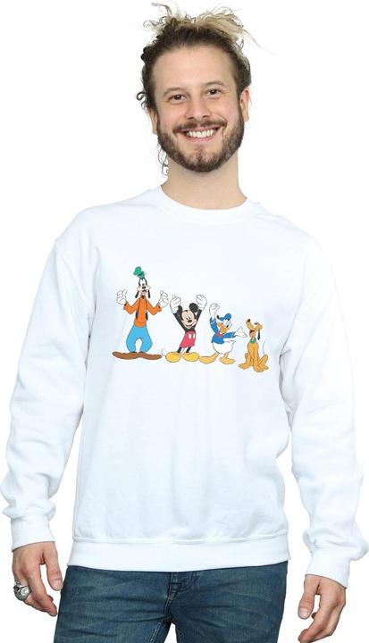 Actual product image Disney Mens Mickey Mouse Friends Sweatshirt (M)