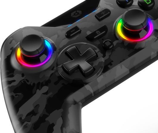 Actual product image Gioteck WX4+ Wireless RGB Controller (Switch OLED, Switch)