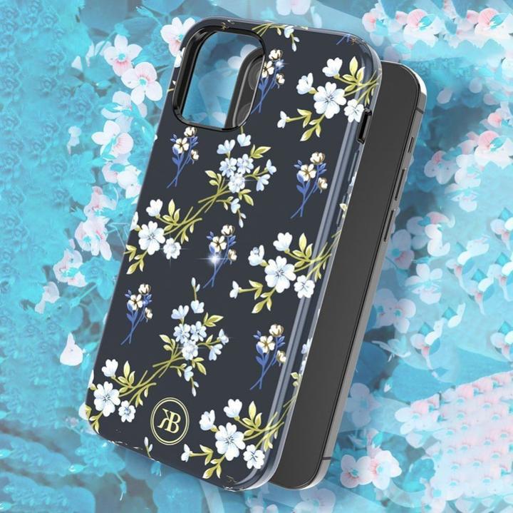 Produktbild Kingxbar Blossom case decorated with original Swarovski crystals for iPhone 12 mini multicolor (Lily) (Apple iPhone 12 mini)