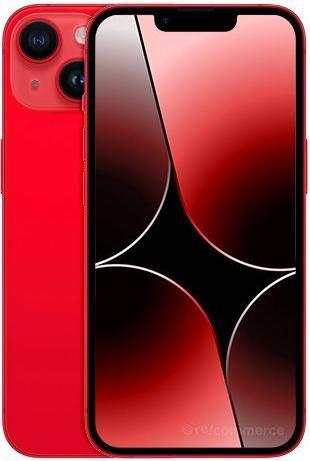 Actual product image Re!commerce iPhone 14 (128 GB, Red, 6.10", 12 Mpx, SIM + eSIM, B / Very good)