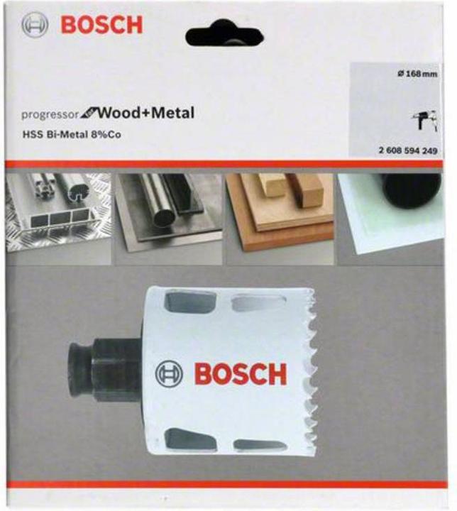 Actual product image Bosch Professional Zubehör Progressor for Wood and Metal (168 millimetres)
