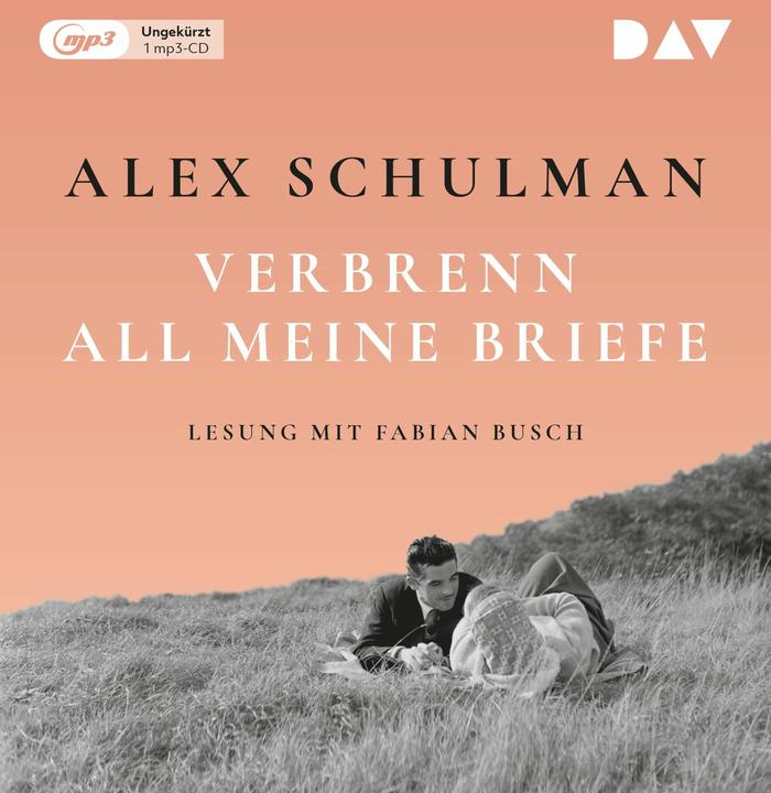 Actual product image Burn all my letters (Alex Schulman, German)